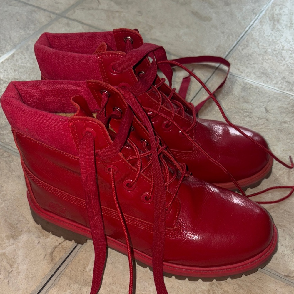 Timberland Red Women's Winter Boots